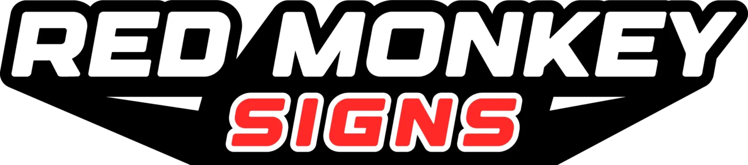 Red Monkey Signs Logo